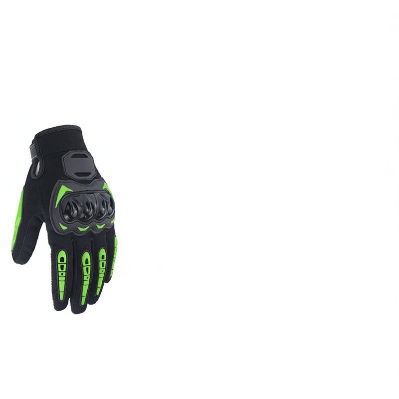 Motorcycle Gloves for Men Women Motorbike Anti-Slip Breathable Touchscreen Gloves with Knuckle Protection for Riding, Road Racing, Cycling, Black and Red L - Image 5