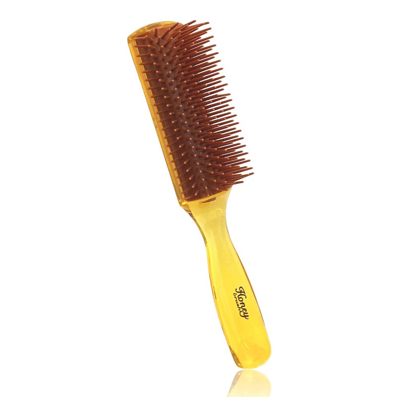 VESS Honey Blow Brush H1000 with Comb Honey and Royal Jelly Blended 9row pins Made in Japan
