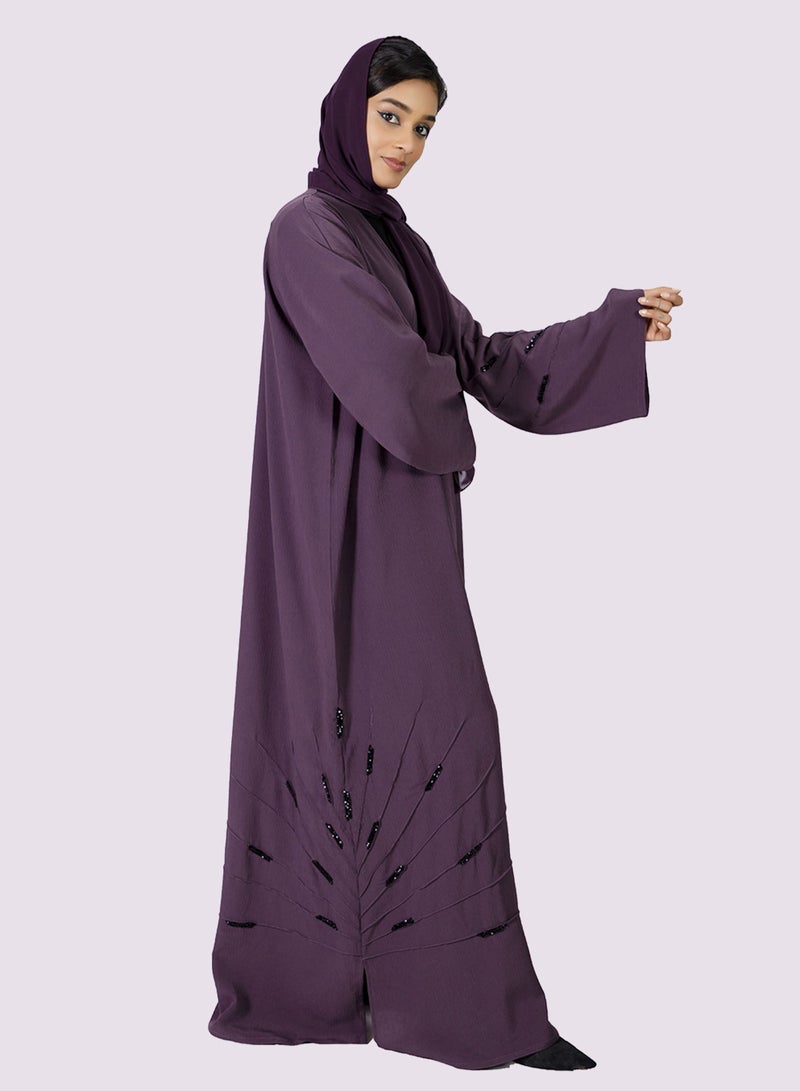 سارة أرابيا سارة العربية عارضة مضلع الجبهة المفتوحة العباءة - Image 2