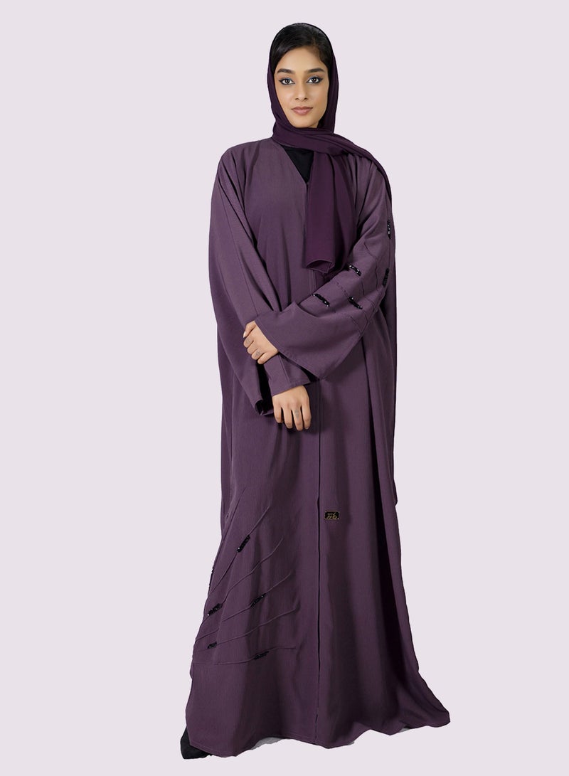 سارة أرابيا سارة العربية عارضة مضلع الجبهة المفتوحة العباءة - Image 1