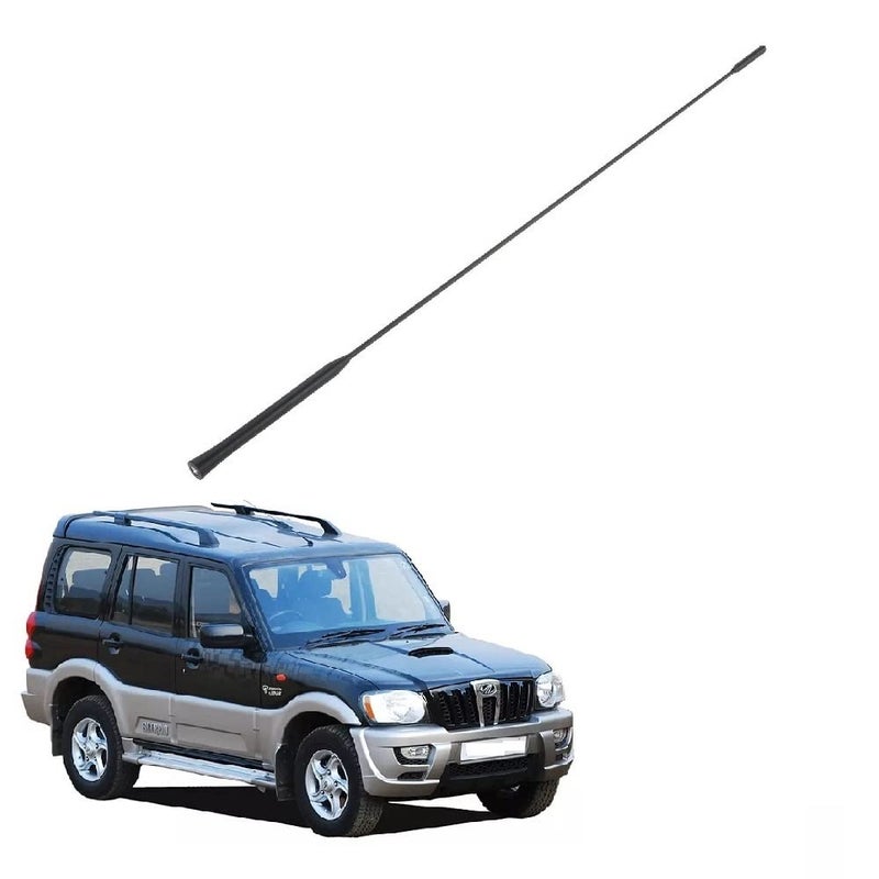 SPREADX Car Roof Antenna Aerial AM/FM Radio Signal Only Replacement Rod Compatiable with Mahindra Scorpio - Image 1