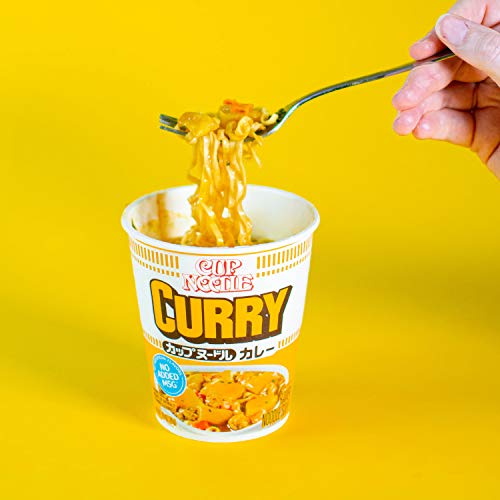 Nissin Cup Noodle Ramen Noodle Soup, Curry, 2.82 Ounce (Pack of 6) - Image 3