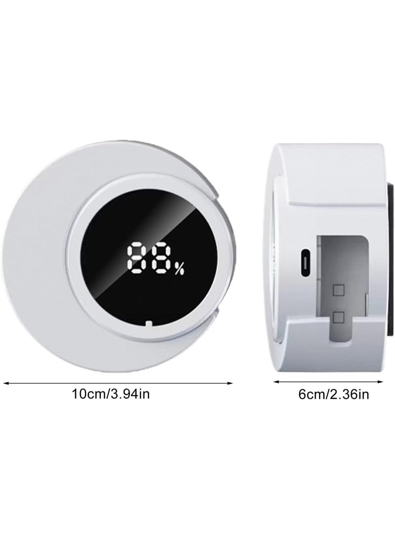 Smart UV Toothbrush Sterilizer and Dryer, Wall Mounted No Drill Toothbrush Holder with Auto Sensor, Rechargeable Bathroom Toothbrush Disinfection Box for Family Travel Use - Image 3