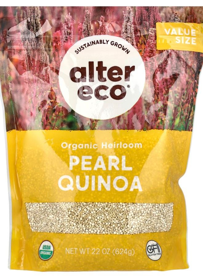 Organic Heirloom Pearl Quinoa 22 oz (624 g)