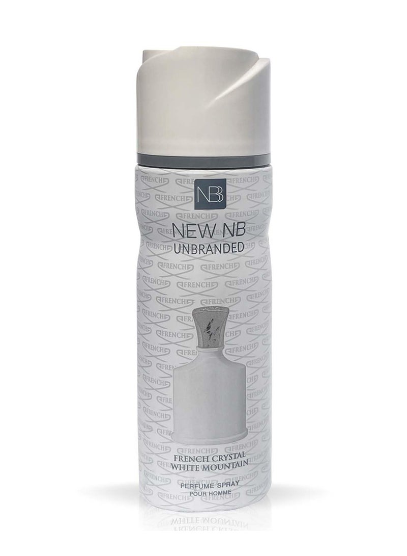 ان بي بخاخ الجسم وايت ماونتن للرجال 200 مل - Image 1
