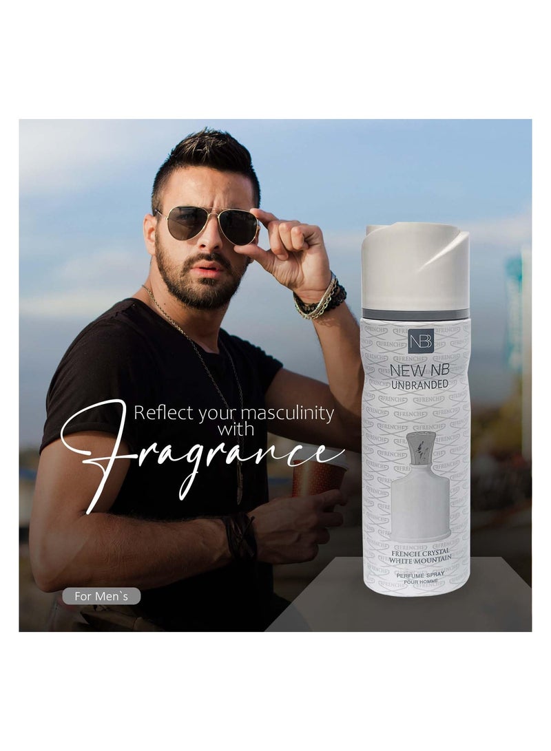 ان بي بخاخ الجسم وايت ماونتن للرجال 200 مل - Image 5