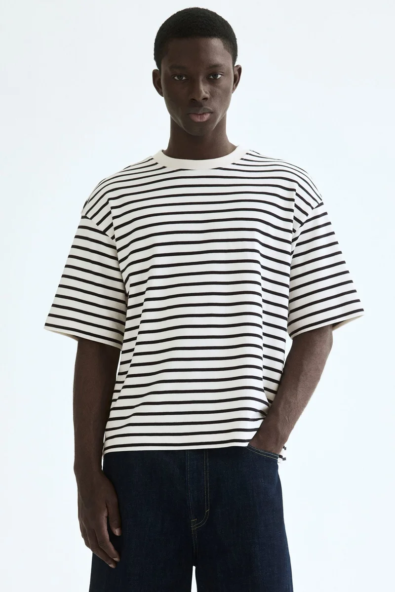 Relaxed Fit Interlock cotton T-shirt