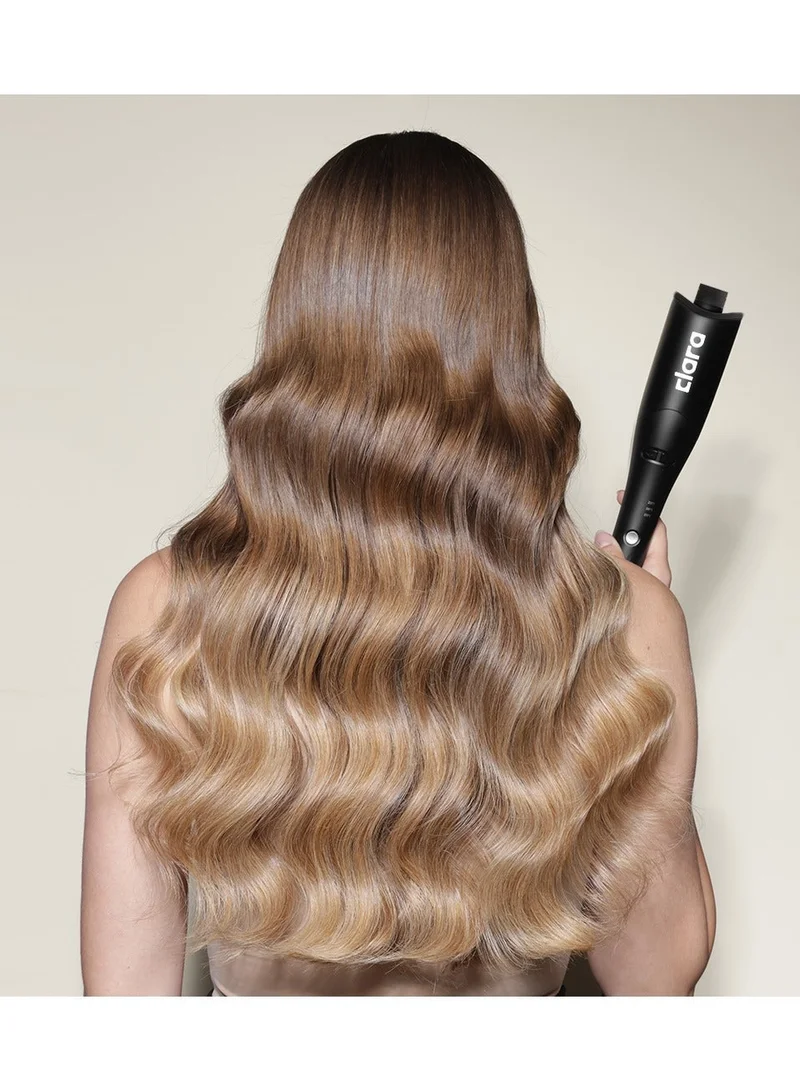 Clara Black Oil-Coated Protective Auto-Curler  | Best Price UAE