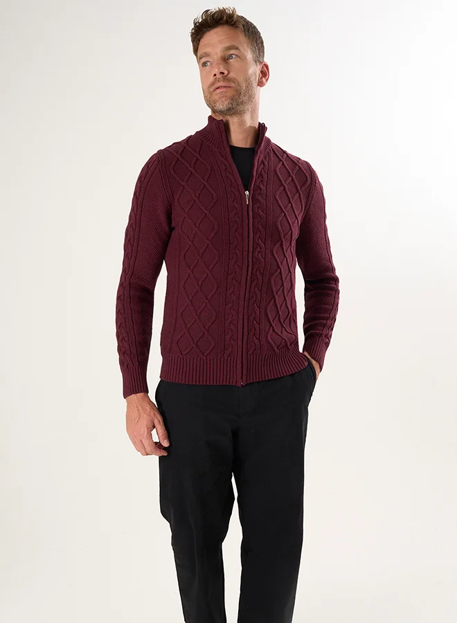 FELIX HARDY Full Zipper Cardigan
