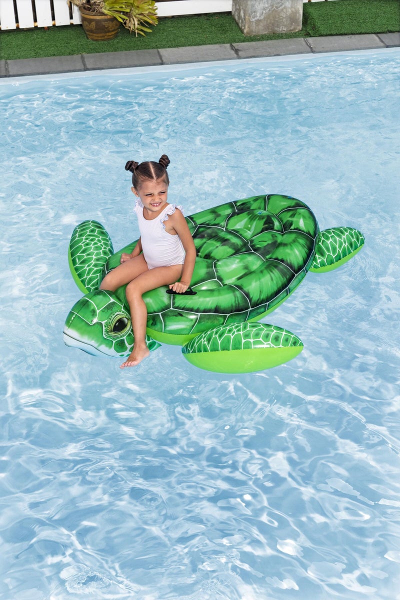 Bestway Bestway Rider Tidal Turtle 150x145cm | Inflatable Baby Float | Baby Pool Float | Summer Water Toy | Pool & Beach Toy - Image 2