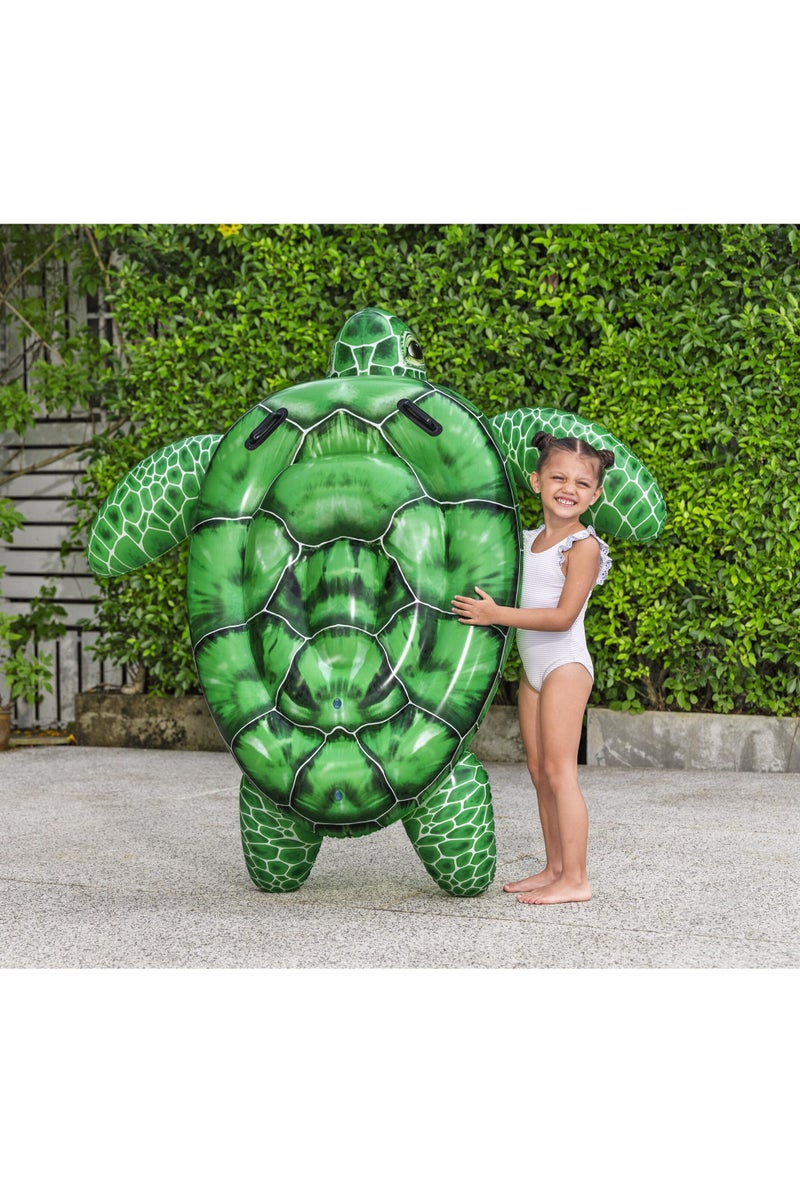 Bestway Bestway Rider Tidal Turtle 150x145cm | Inflatable Baby Float | Baby Pool Float | Summer Water Toy | Pool & Beach Toy - Image 3