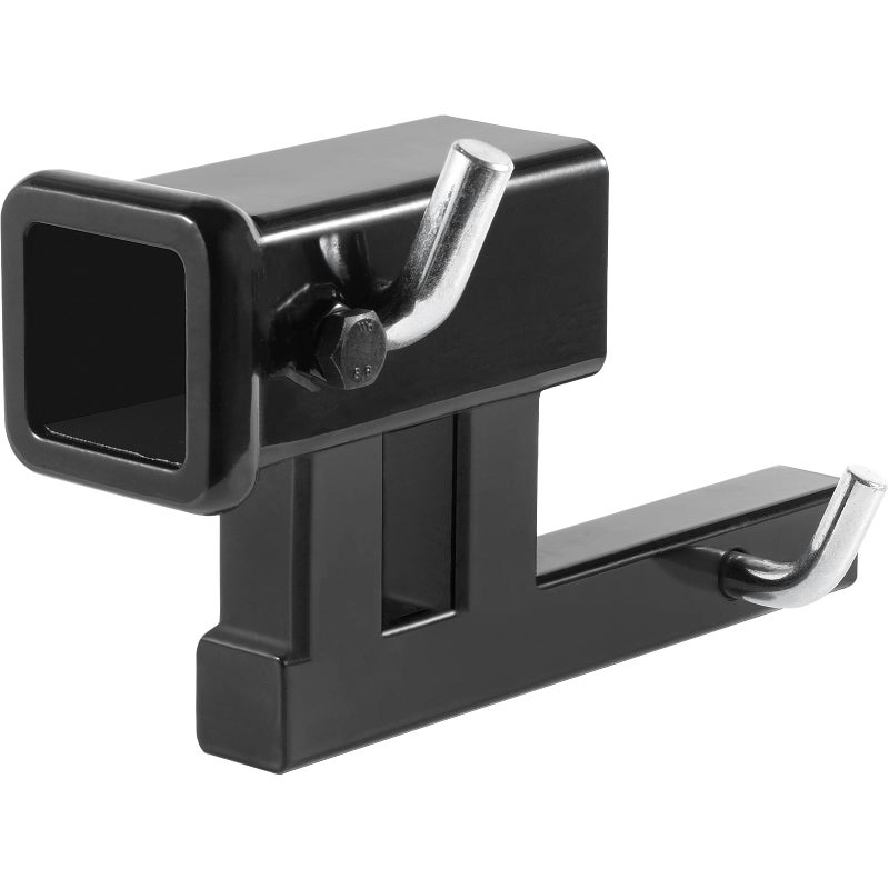 VEVOR VEVOR Hitch Adapter, 1-1/4" to 2" Receiver Hitch Extender Extension, Trailer Hitch Riser with 4" Rise/Drop, 6-1/2" Extension Length, 4000 lbs Towing Capacity, Hitch Pins, Bolt and Nut Included, Black - Image 1