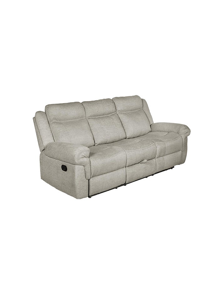 BACK COMFORT Excellence Recliner Set – Comfortable Design with Fixed Motion, 1-Year Warranty, Grey Color 