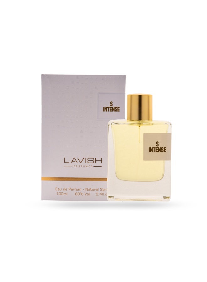 Lavish Perfumes S INTENSE EDP 100ML A luxurious and elegant women’s fragrance blending depth and sophistication - Image 1