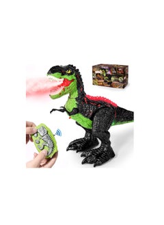 Remote Control Dinosaur Toys for Kids 3years 2.4G RC Walking T-rex with 360° Rotation Stunt, Rechargeable Electronic Dinosaur Robot Toys, Gifts Assorted Color