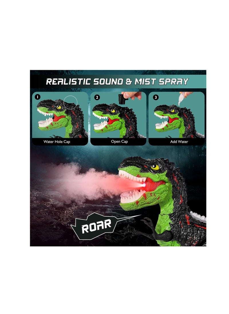 Generic - Remote Control Dinosaur Toys for Kids 3years 2.4G RC Walking T-rex with 360° Rotation Stunt, Rechargeable Electronic Dinosaur Robot Toys, Gifts Assorted Color - Image 1