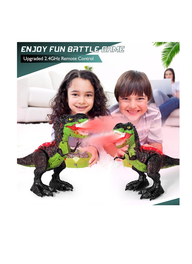 Generic - Remote Control Dinosaur Toys for Kids 3years 2.4G RC Walking T-rex with 360° Rotation Stunt, Rechargeable Electronic Dinosaur Robot Toys, Gifts Assorted Color - Image 1