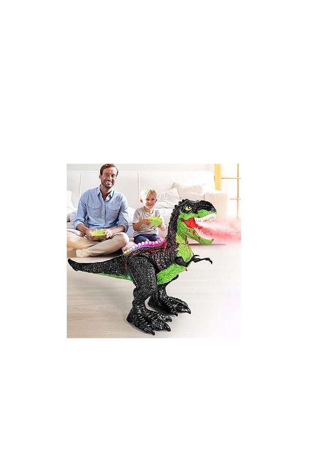 Generic - Remote Control Dinosaur Toys for Kids 3years 2.4G RC Walking T-rex with 360° Rotation Stunt, Rechargeable Electronic Dinosaur Robot Toys, Gifts Assorted Color - Image 1