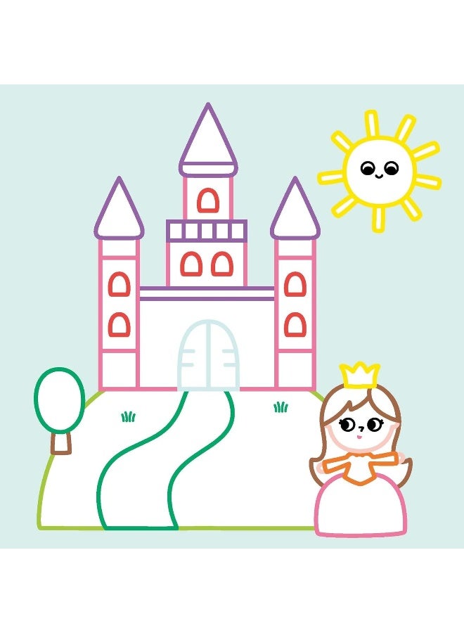 Mes premiers coloriages sans dépasser - Princesses et licornes - Image 5