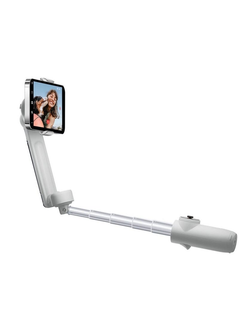 Insta360 - Insta360 Flow Al-Powered Smartphone Gimbal Stabilizer with 3-Axis Stabilization Deep Track 3.0 1-Step Rapid Deploy Built-In Selfie Stick and Tripod - Stone Gray - Image 1