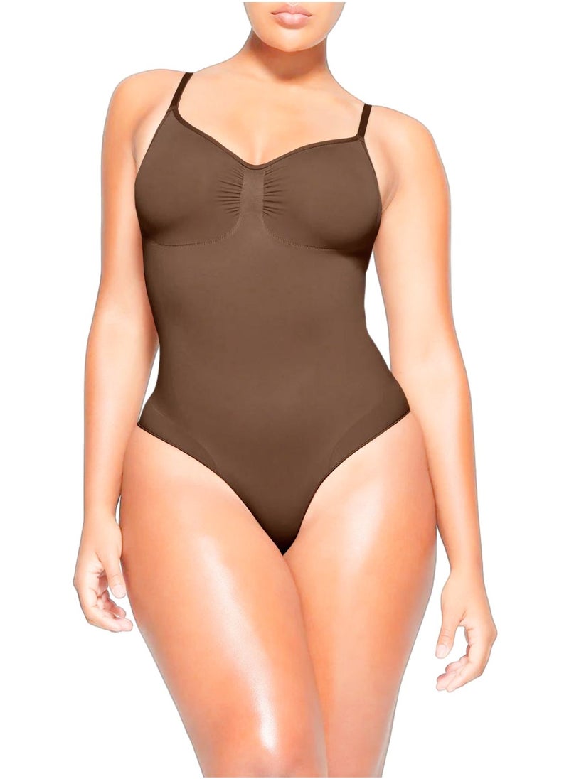 SKKULPT - Shapewear Bodysuit for Women Tummy Control - Body Shaper for Women, Sculpting Tank Top Brief- Seamless Waist Slimming, Back Lifting - Image 1