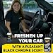 Meguiar's Meguiars Whole Car Air Refresher Odor Eliminator Black Chrome 2 OzCar Air Freshener For Commuters Detailers Car Odor Eliminator Mist Refreshes Car Cabin Air For Sedan Suv Truck Van - Image 3