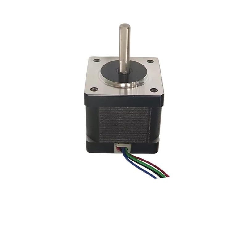 34mm 4 Wire Stepper Motor 1 8 Degree Step Angle 0 8A Current 18Ncm Torque Single Shaft - Image 2