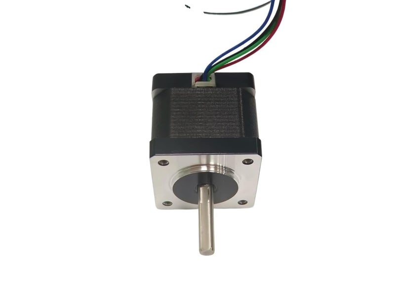 34mm 4 Wire Stepper Motor 1 8 Degree Step Angle 0 8A Current 18Ncm Torque Single Shaft - Image 3