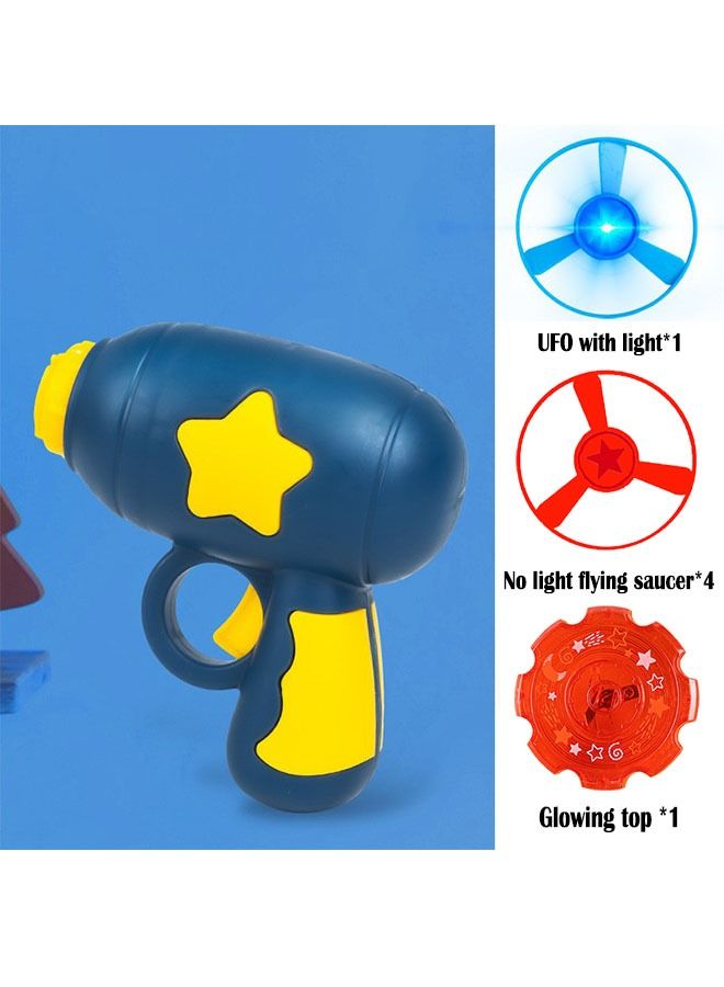 Children's Spinning Glowing Frisbee Gyro Toy - Image 1