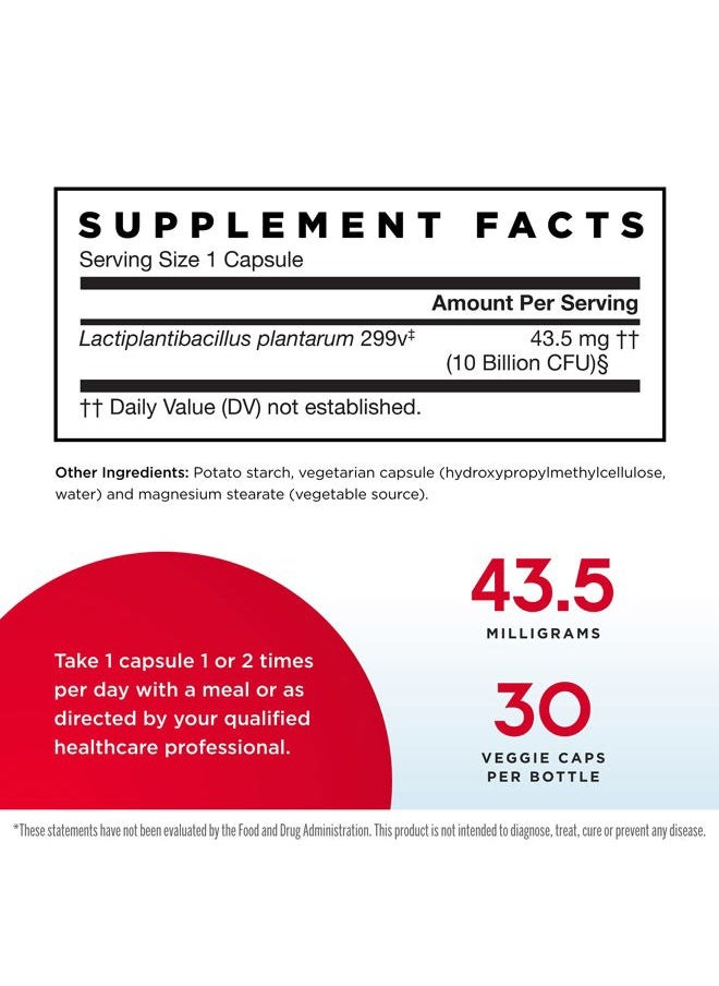 jarrow formulas - Ideal Bowel Support - 10 Billion Organisms Per Serving - 30 Veggie Caps, Pack of 2 - Bowel Support - Reduces Bloating , Gas & Intestinal Discomfort - Up to 60 Total Servings - Image 1