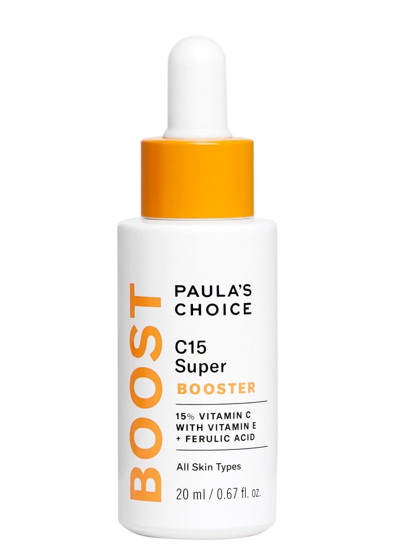 PAULA'S CHOICE - Paula's Choice BOOST C15 Super Booster | 15% Vitamin C with Vitamin E & Ferulic Acid | Skin. - Image 1