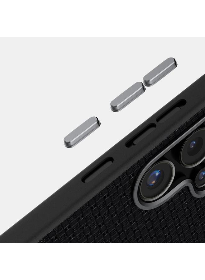 S-TOP Case For Samsung Galaxy S25+ 5G ABEEL Ruyi Pattern 6D Micro Relief MagSafe Leather Phone Case - Image 4