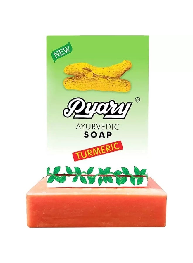 Pyary Turmeric Ayurvedic Soap-4x75gms