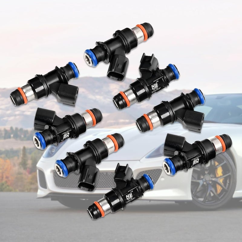 BIGREAT 12580681 8PCS Fuel Injectors for Chevy Silverado, Tahoe, Avalanche, GMC Sierra, Yukon 4.8L 5.3L 6.0L 6.2L V8 - Image 2
