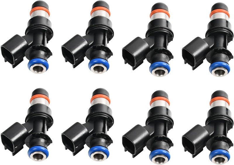 BIGREAT 12580681 8PCS Fuel Injectors for Chevy Silverado, Tahoe, Avalanche, GMC Sierra, Yukon 4.8L 5.3L 6.0L 6.2L V8 - Image 1
