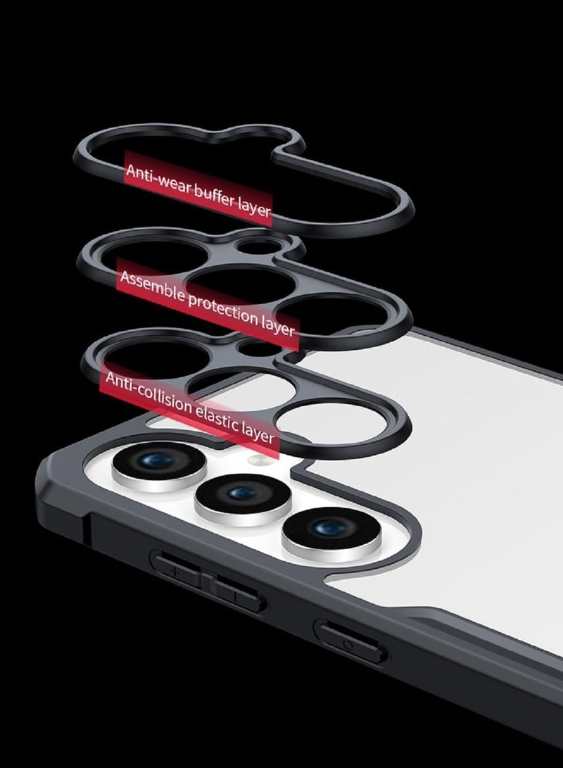 general Clear Shockproof Phone Casing For Samsung Galaxy S25 Ultra Case Transparent Cover - Image 4