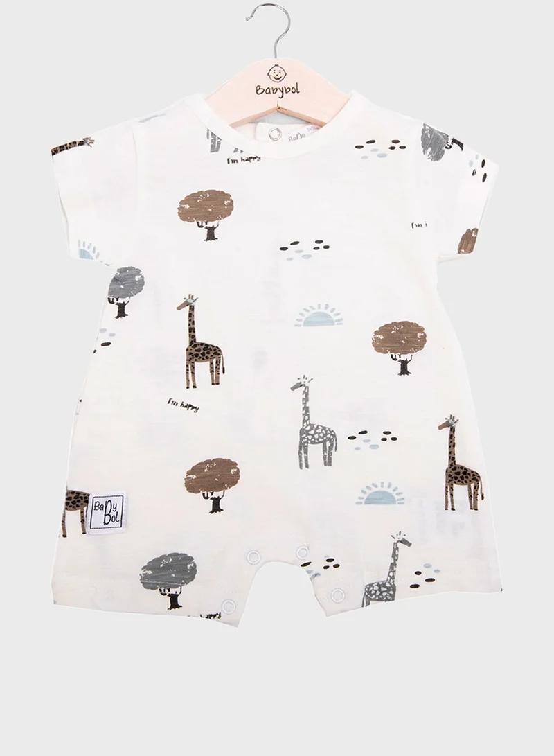 Babybol Infant Printed Romper