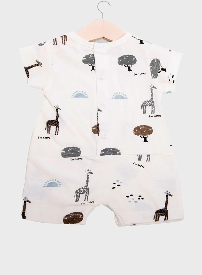 Babybol Infant Printed Romper