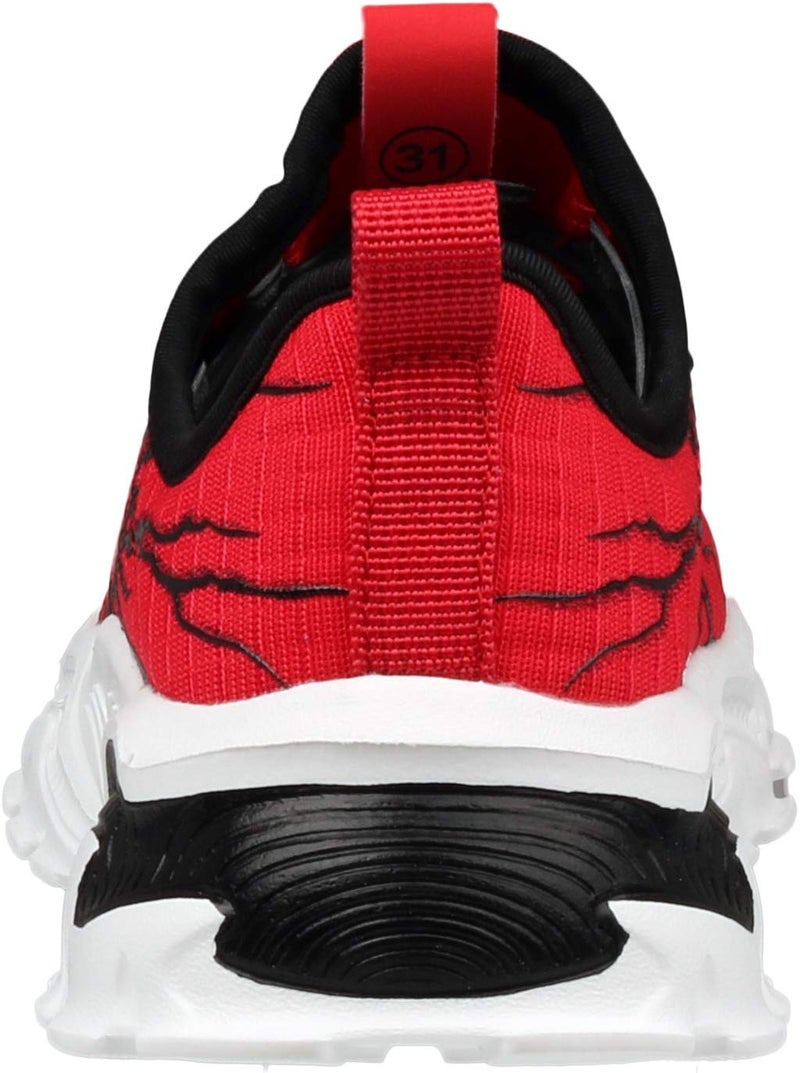 BRONAX Big Boys Athletic Shoes Slip On Size 3 Tenis para NiÃ±os Comfortable Lightweight No Lace Gym Running Tennis Sneaker for Kids Red - Image 4