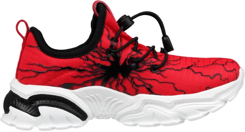 BRONAX Big Boys Athletic Shoes Slip On Size 3 Tenis para NiÃ±os Comfortable Lightweight No Lace Gym Running Tennis Sneaker for Kids Red - Image 5