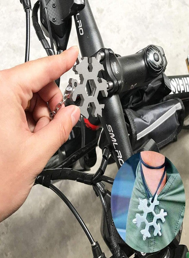 APURK 18 in 1 Snowflake Multi Tool | Bottle Opener | Incredible Tool For Christmas/Valentines Day | Durable/Portable And Great For Outdoor And Indoor - Image 4