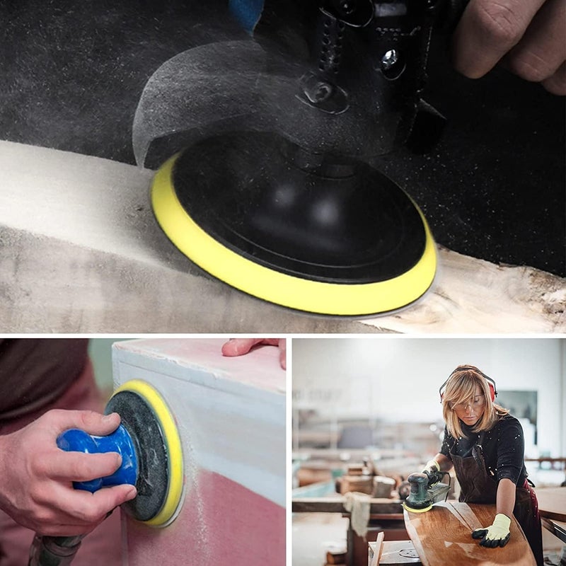 DreamAug 24-Pack 3-Inch Sanding Discs â€“ Round 75mm Hook & Loop Sandpaper Pads, Wet & Dry Sanding Discs for Wood, Metal, Automotive, 1000/1500/2000/3000/4000/5000 Grit Assortment - Image 5