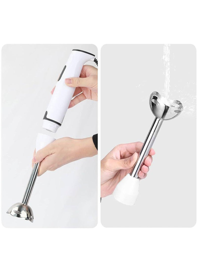 Denx Hand mixer, portable, 400 watts, blender and grinder for juices, soups, sauces and baby food  - Image 5
