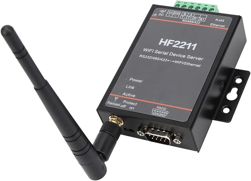 HF2211 Series Server Serial RS232 485 422 to Ethernet DTU for Telemetry Remote Management - Image 3