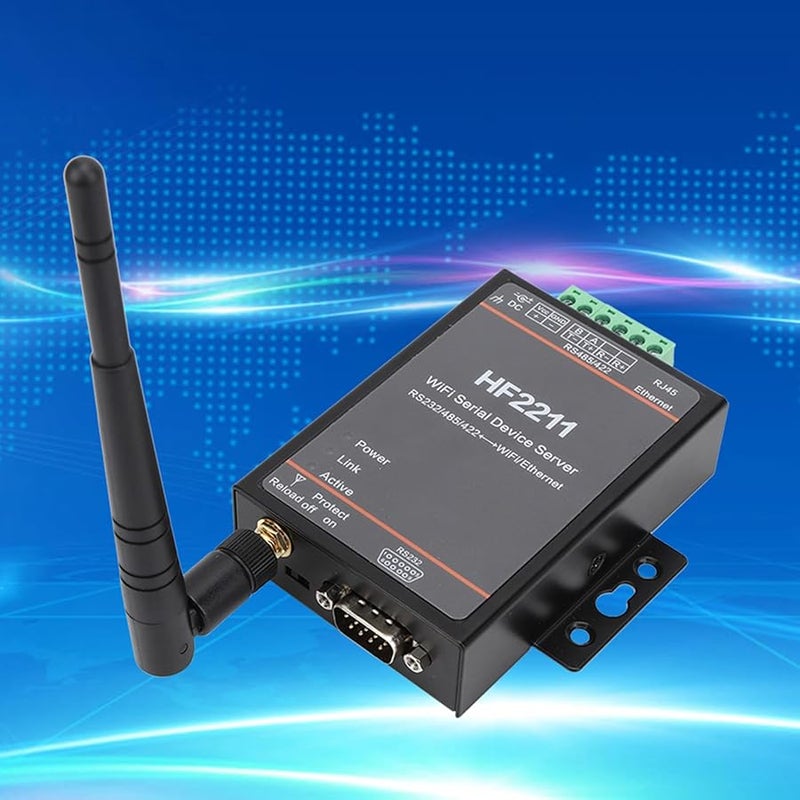 HF2211 Series Server Serial RS232 485 422 to Ethernet DTU for Telemetry Remote Management - Image 4