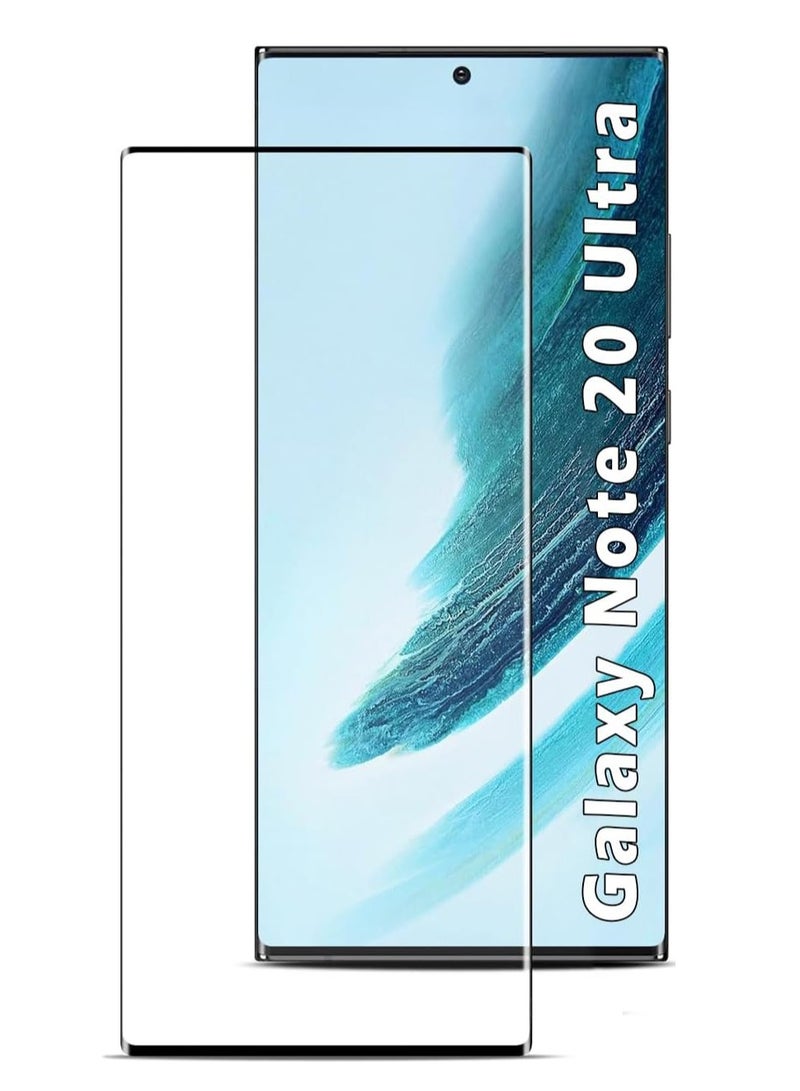 Screen Protector For Samsung Galaxy Note 20 Ultra Tempered Glass Screen Saver Premium HD Protective Without Fingerprint Hole Scratch Resistant NO-Bubble 9H Hardness Full Coverage Film  - Image 1