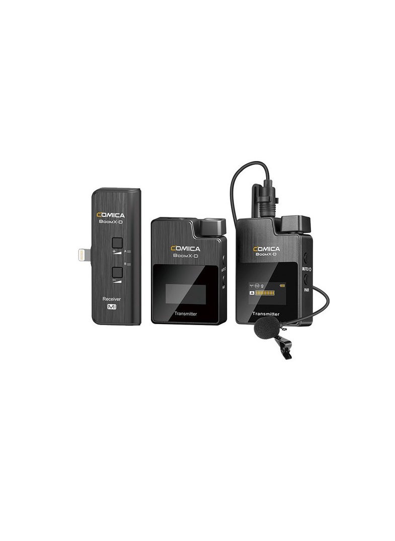 COMICA Comica Audio BoomX-D MI2 Ultracompact 2-Person Wireless Microphone System for iphone  - Image 2