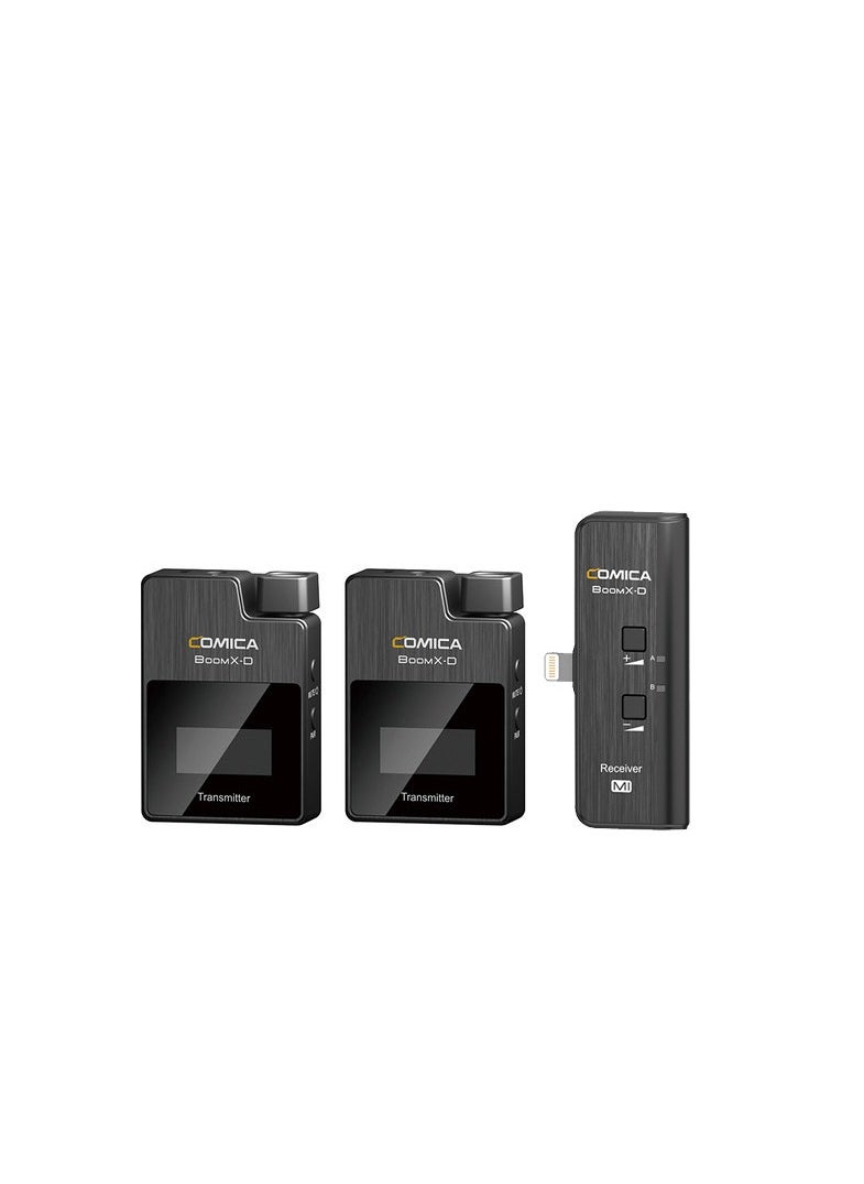 COMICA Comica Audio BoomX-D MI2 Ultracompact 2-Person Wireless Microphone System for iphone  - Image 1