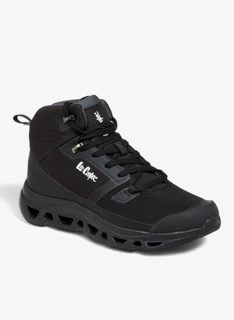 Lee Cooper Men's Textured Lace-Up Ankle Boots - Image 2