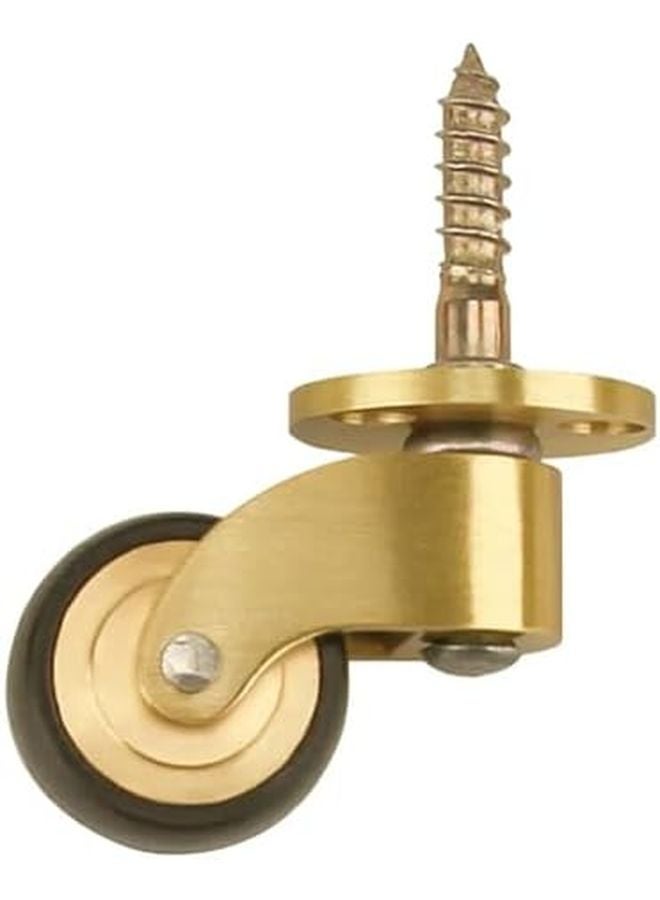 T4926 Size Furniture Casters 360 Swivel Roller Brass Caster Silent Bearing Heavy Duty - Image 3